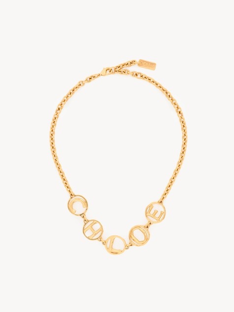 The Chloé Script choker