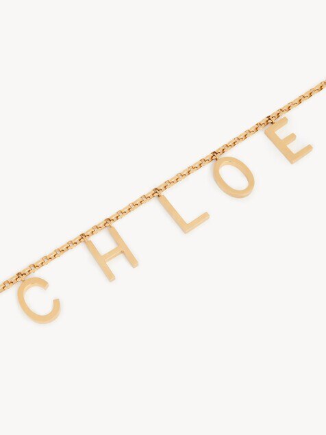 The Chlo&eacute; Letters jewelry belt