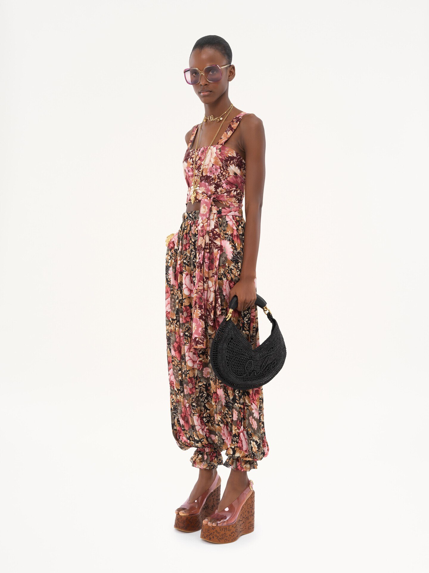 Bolso hobo Summer Banana de rafia - 10