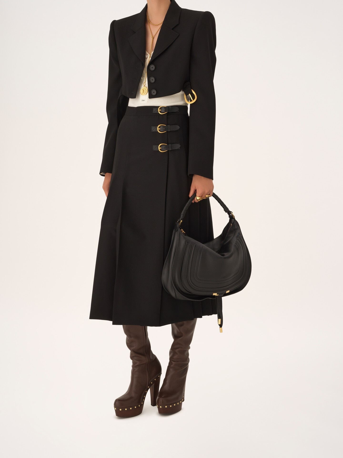 Marcie shoulder bag in soft leather - 9