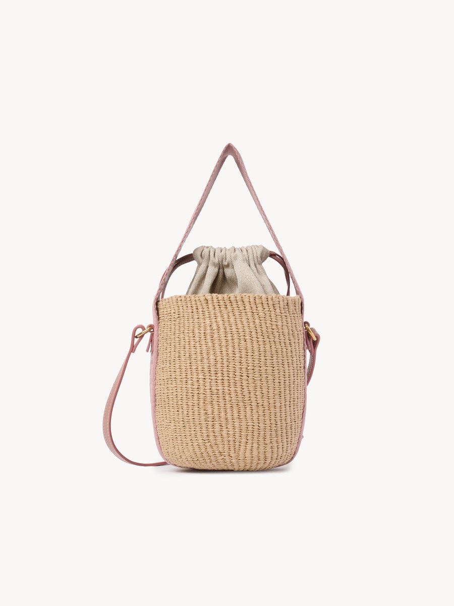 Small Woody basket in natural fibers - 5