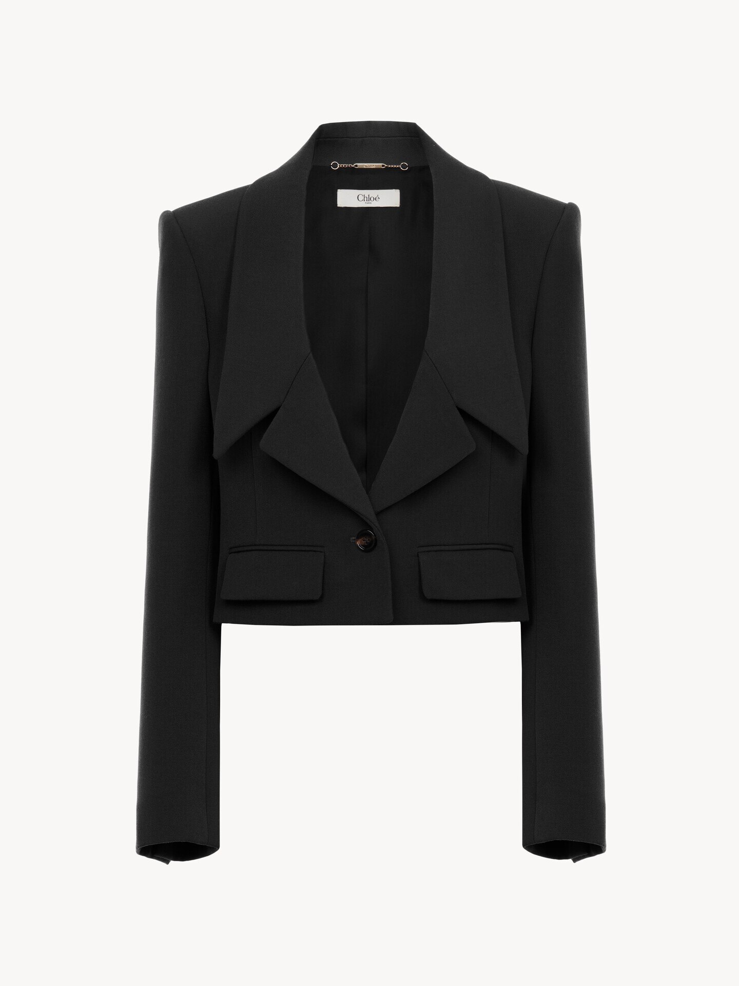 Heritage tailored jacket in wool gabardine - 1