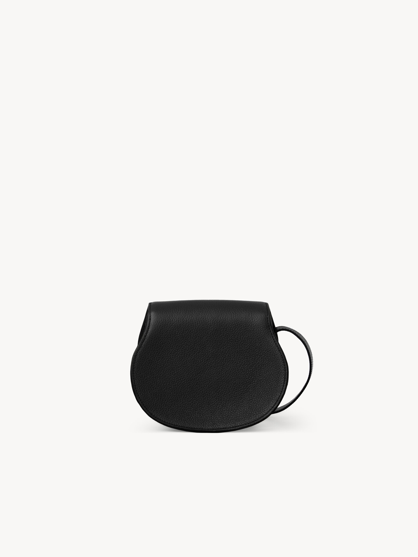 Small Marcie saddle bag in grained leather - 6