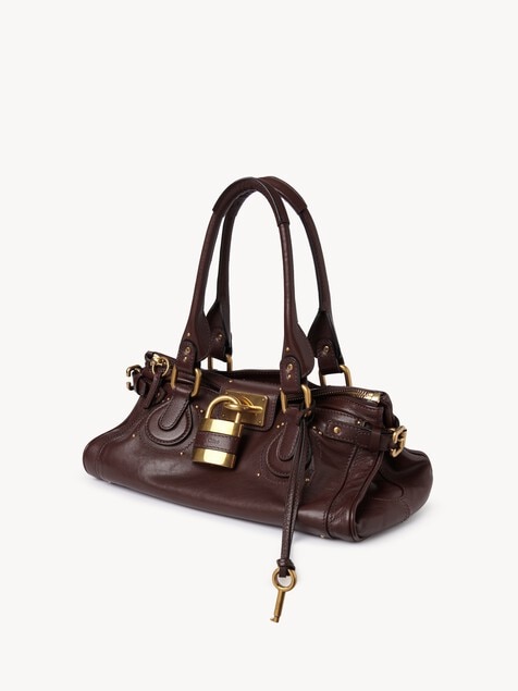 Paddington bag in grained leather