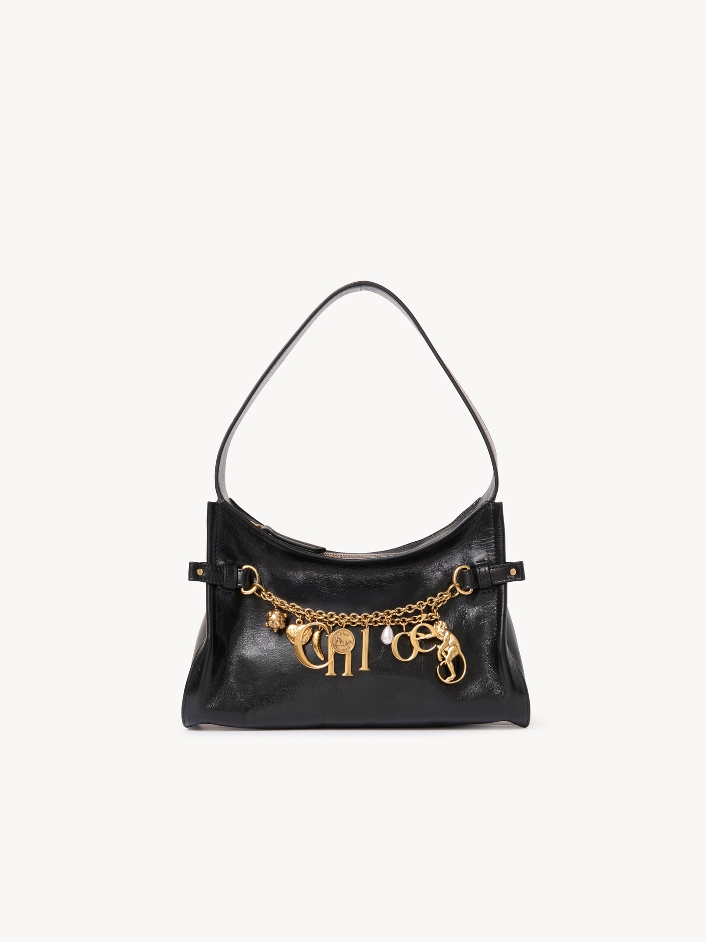Chloé Charms hobo bag in shiny leather - 1
