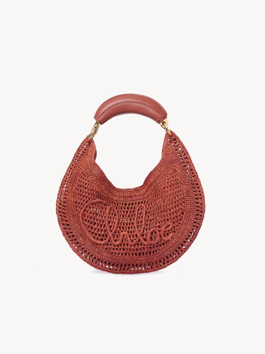 Summer Banana hobo bag in raffia - 1