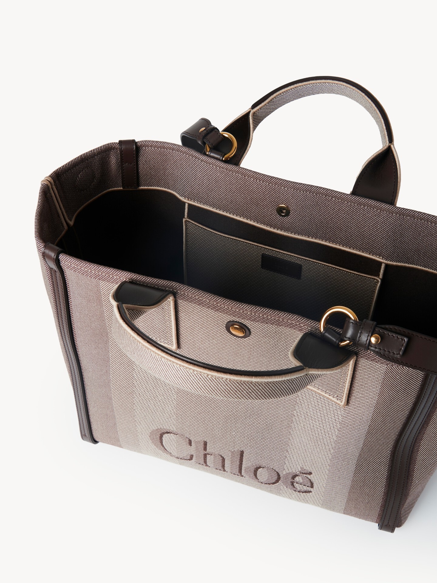 Chloé Carry tote bag in canvas - 5