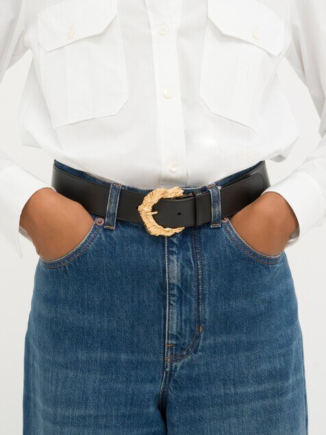 The Chloé Flowers belt