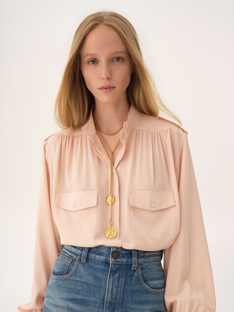 The Chlo&eacute; Medals necklace
