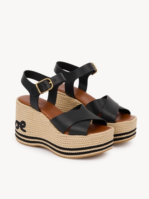 Sandalias con cu&ntilde;a Chlo&eacute; Sand