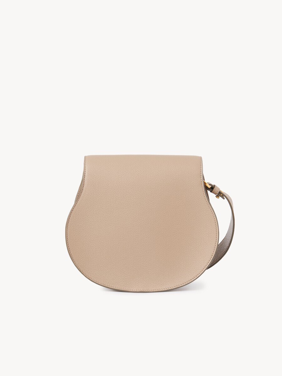 Bolso saddle Marcie de cuero granulado - 5