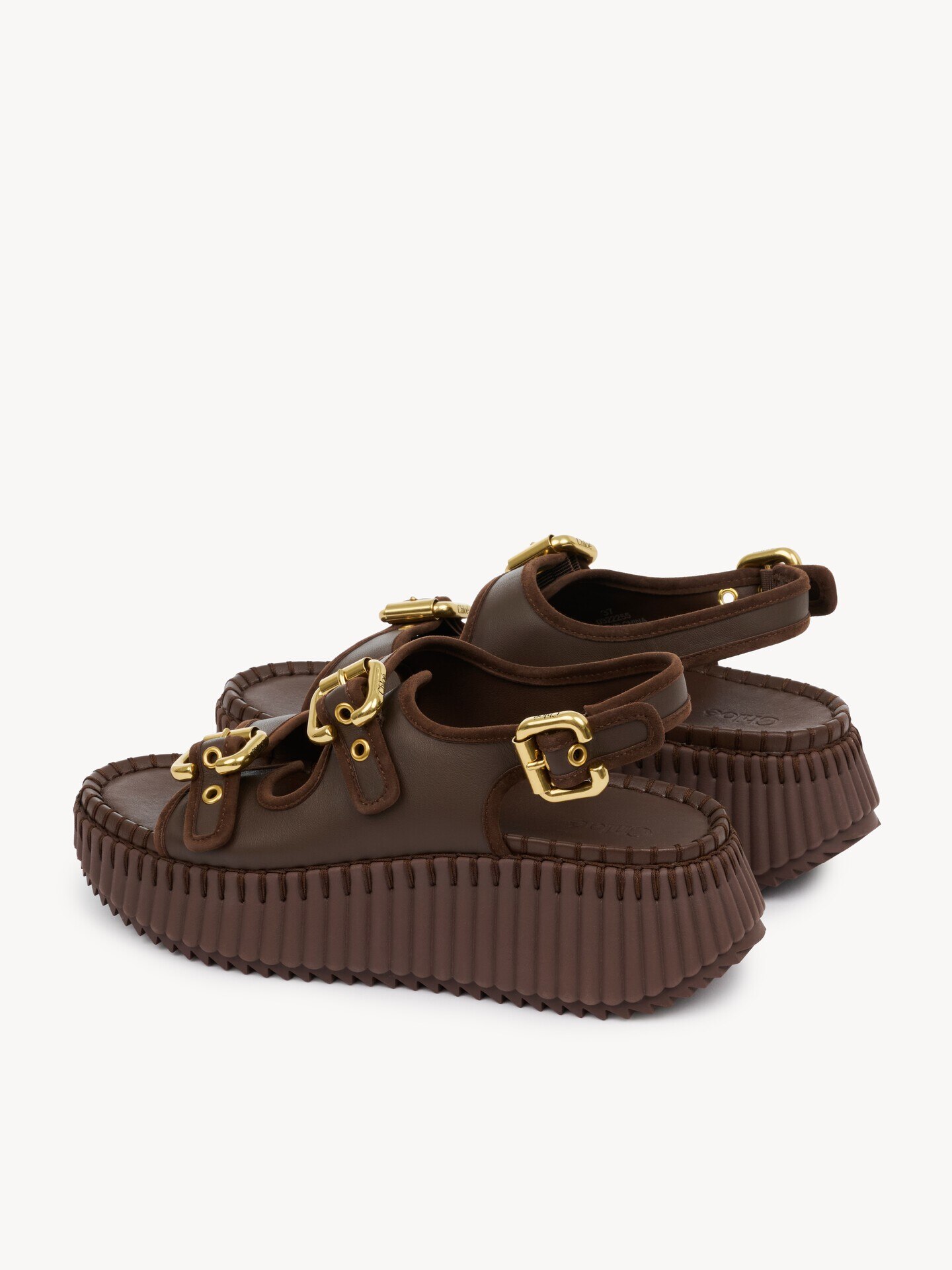 Sandalias con cu&ntilde;a Nama - 6
