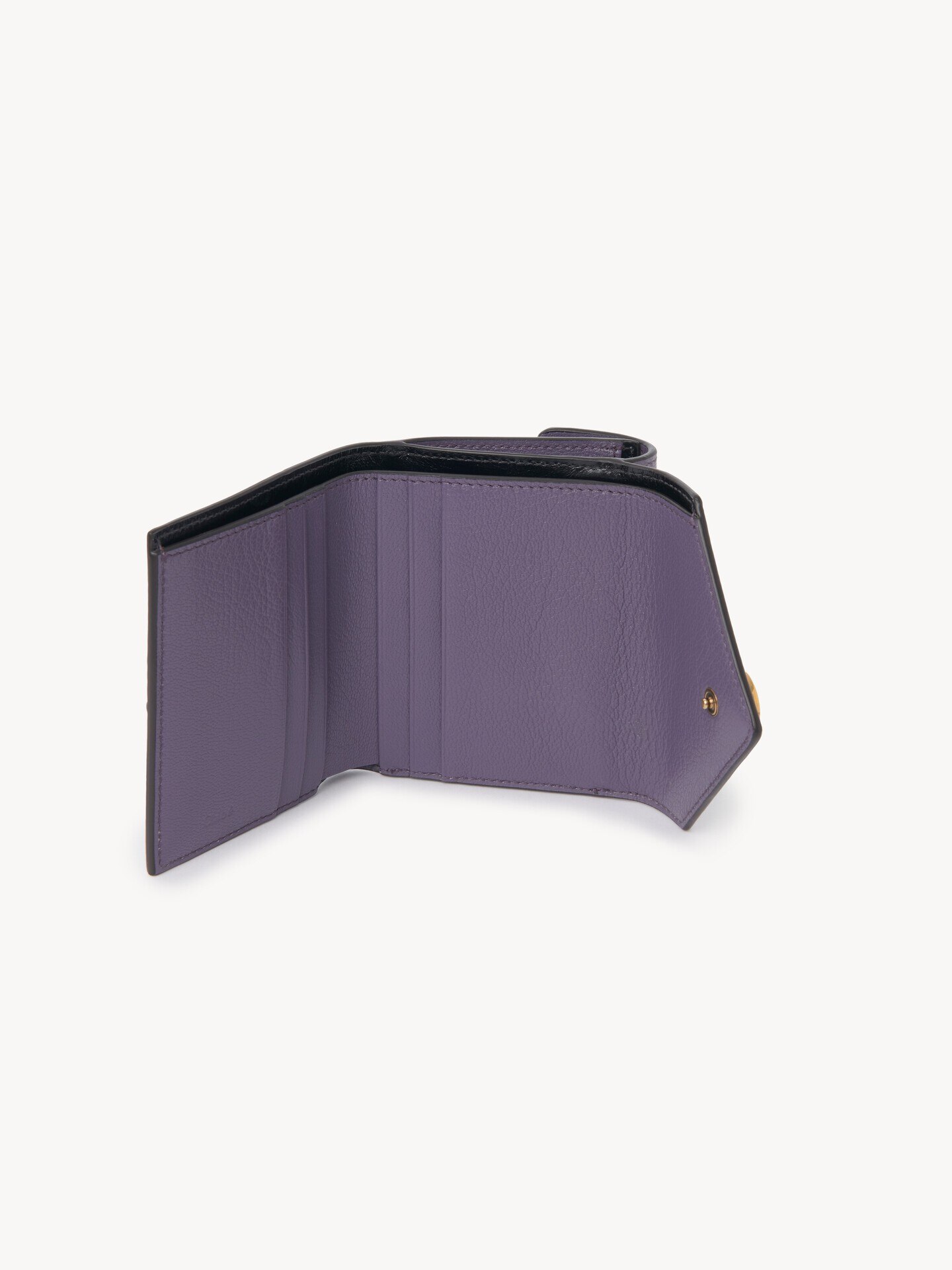 Monedero tarjetero Envelope peque&ntilde;o de cuero granulado - 5