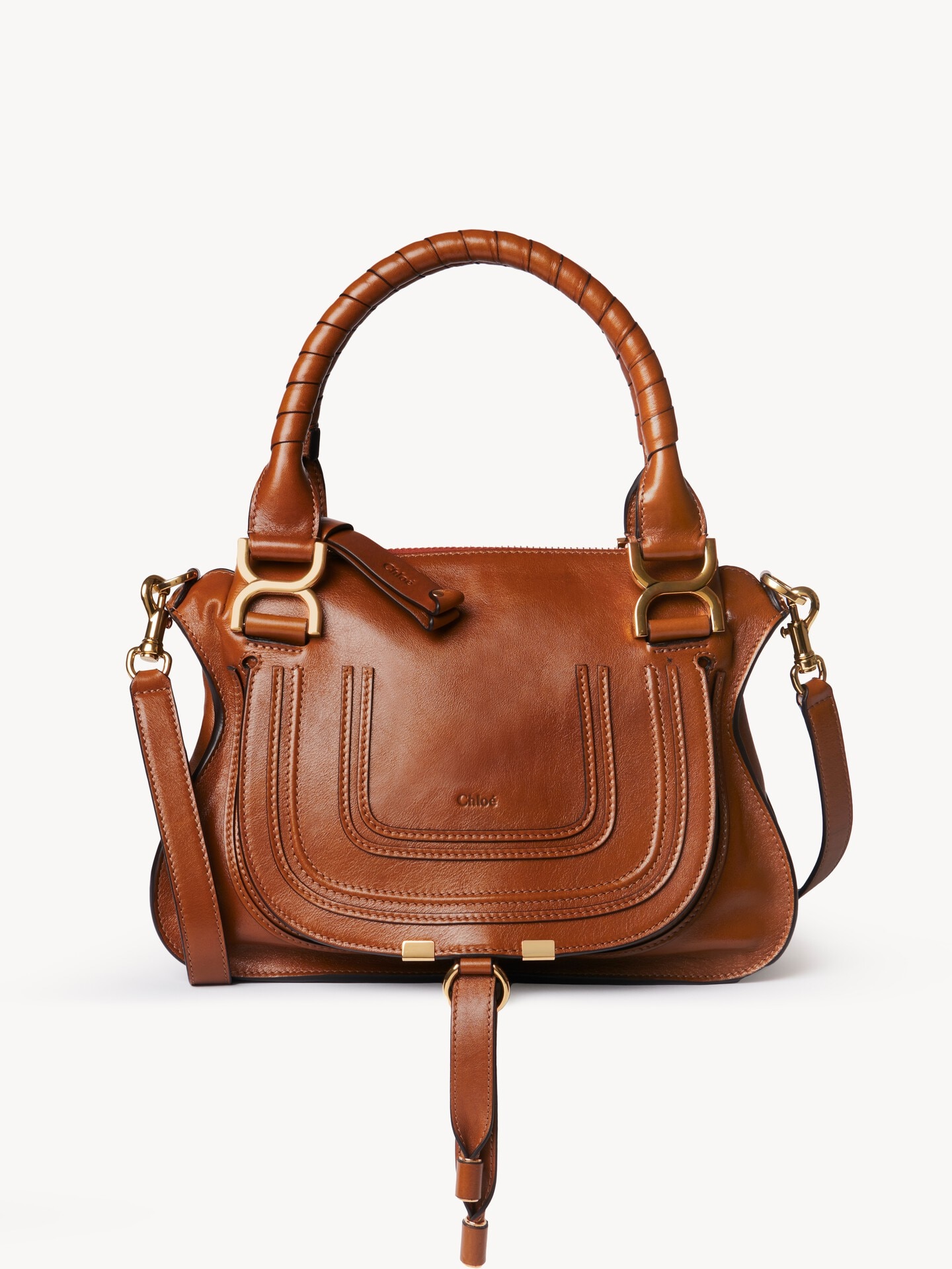 Small Marcie bag in shiny leather - 2