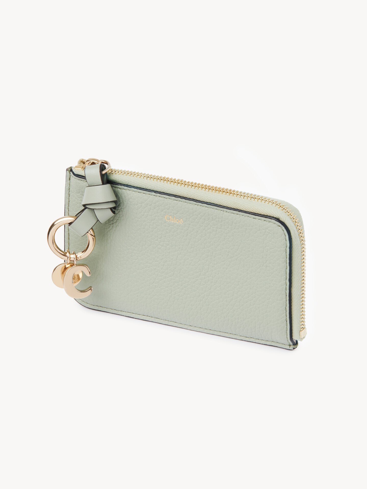 Cartera Alphabet de cuero granulado - 3