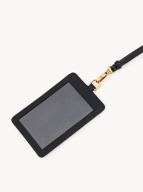 Chloé Iconic pass holder in grained leather