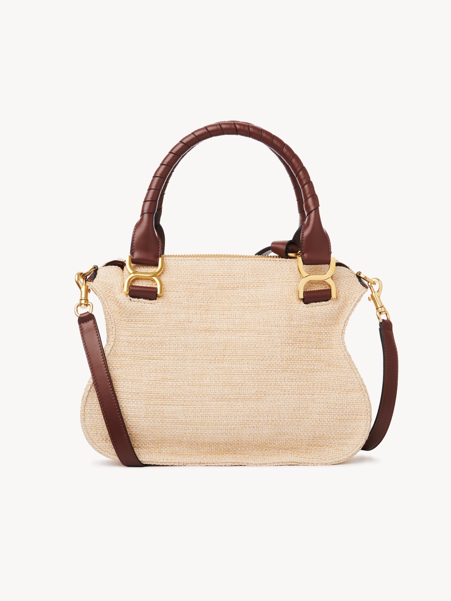 Bolso peque&ntilde;o Marcie de fibras de efecto rafia - 7