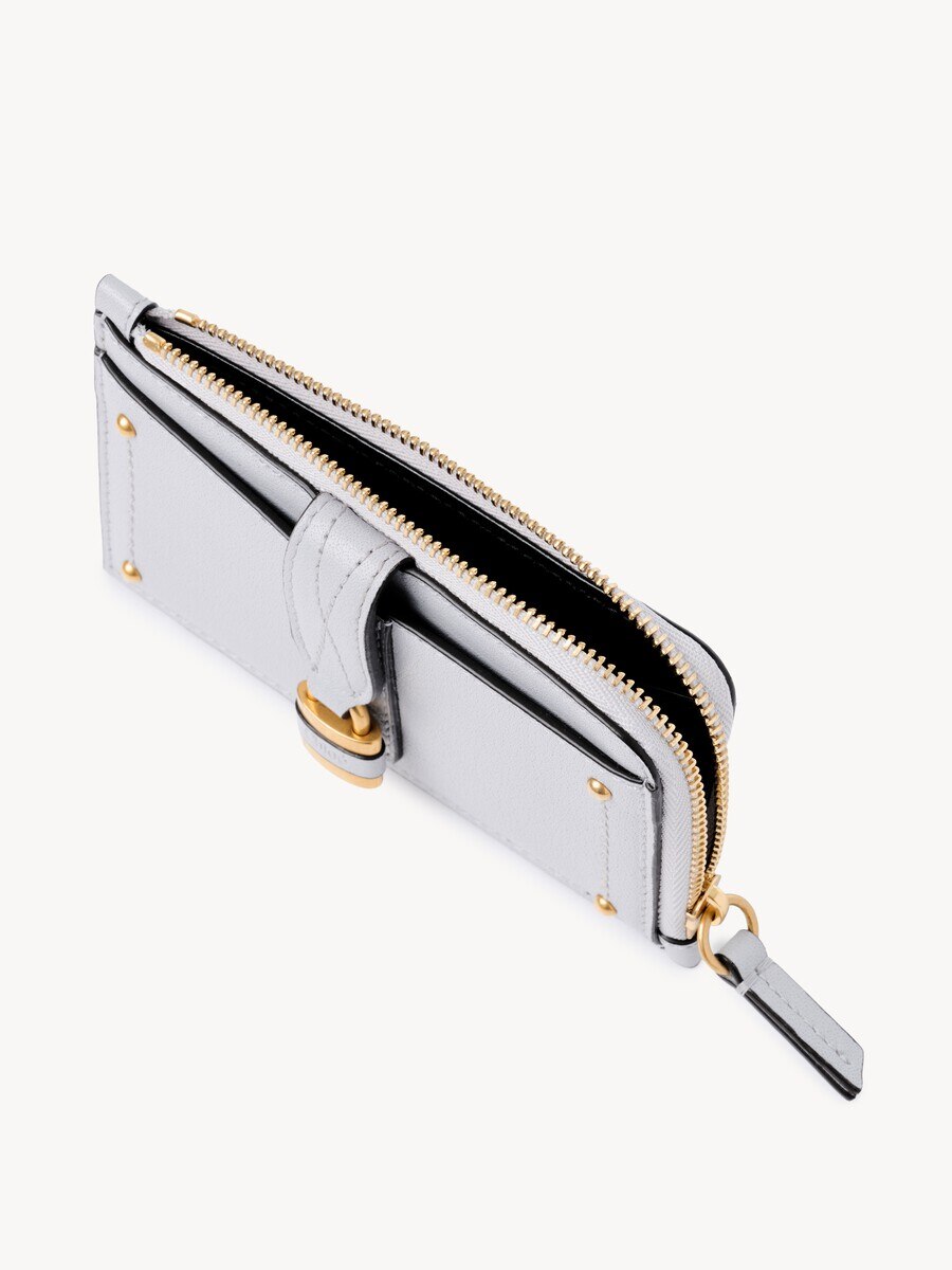 Small Paddington purse with card slots in grained leather - 5