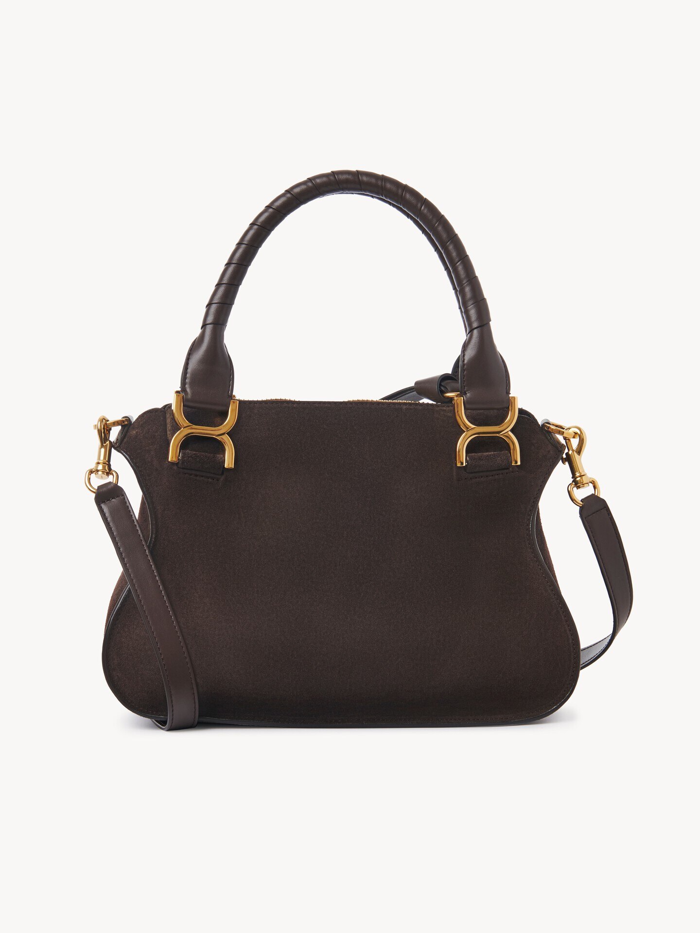 Small Marcie bag in suede leather - 6