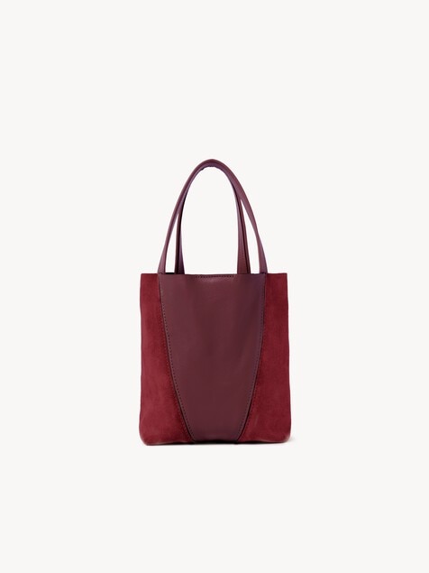 Bolso tote Chlo&eacute; Spin peque&ntilde;o de ante y cuero suave