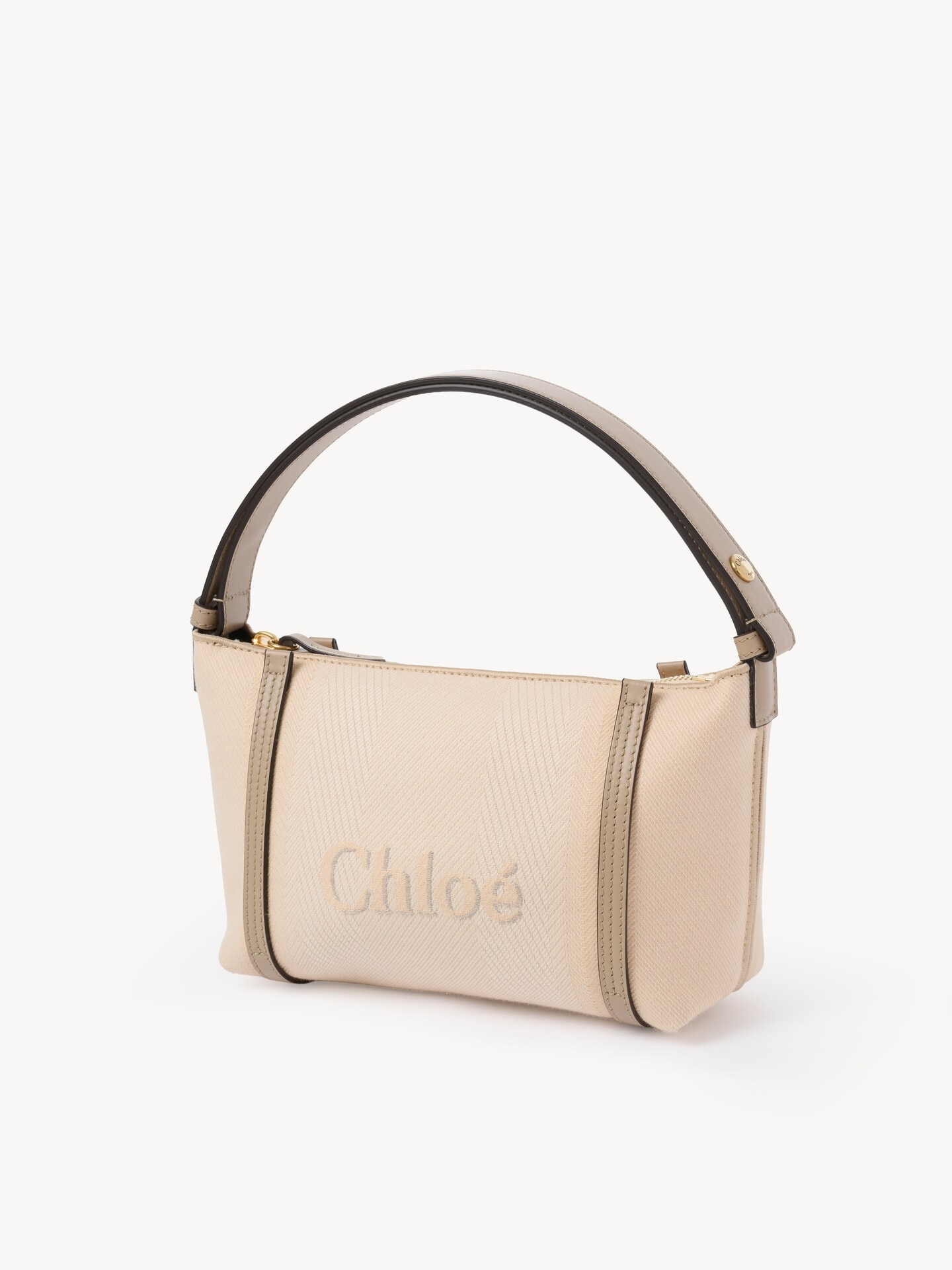 Bolso de hombro Chlo&eacute; Carry de lona - 6