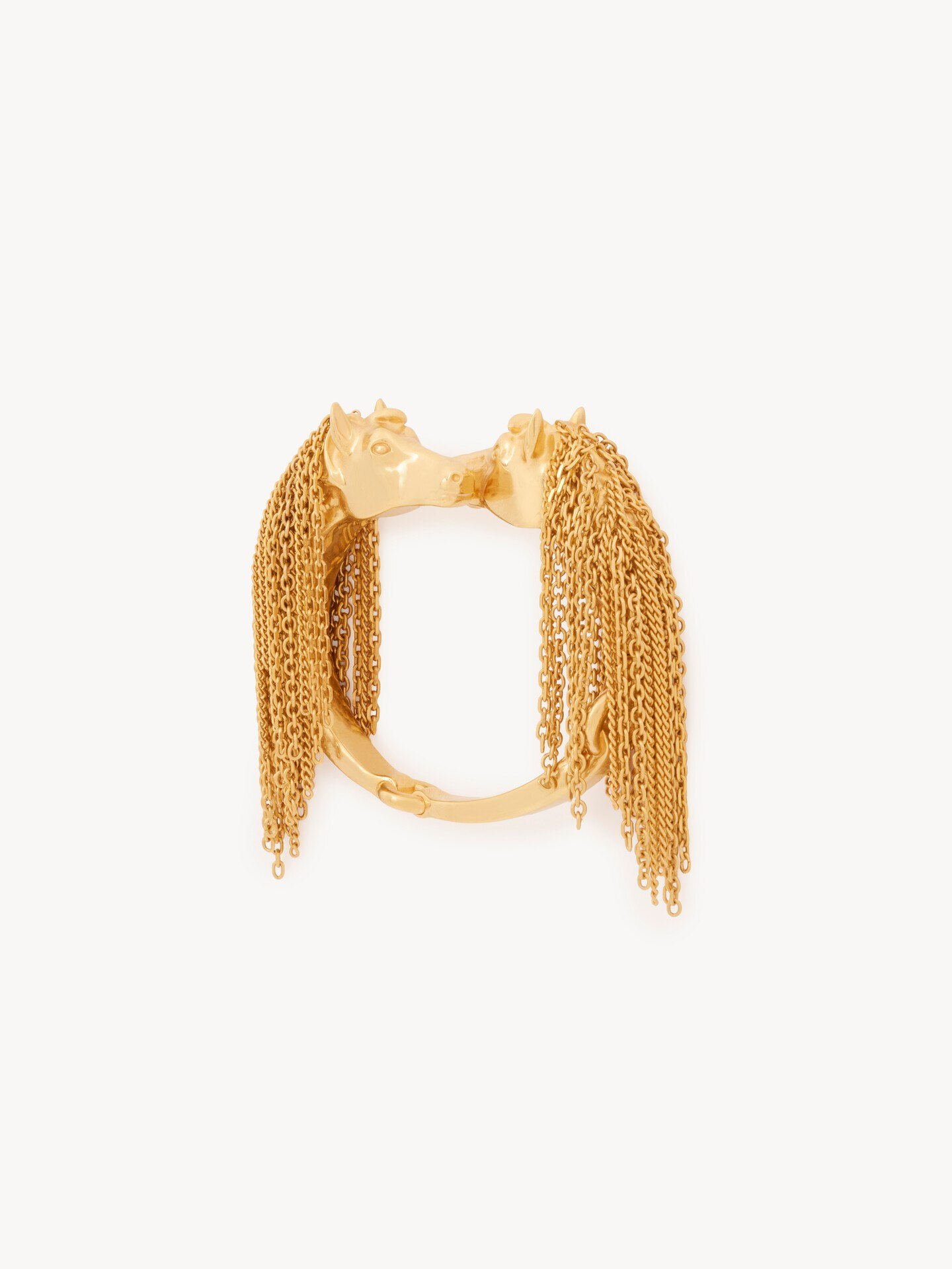The Chlo&eacute; Chain Horse Toi et Moi bracelet - 4
