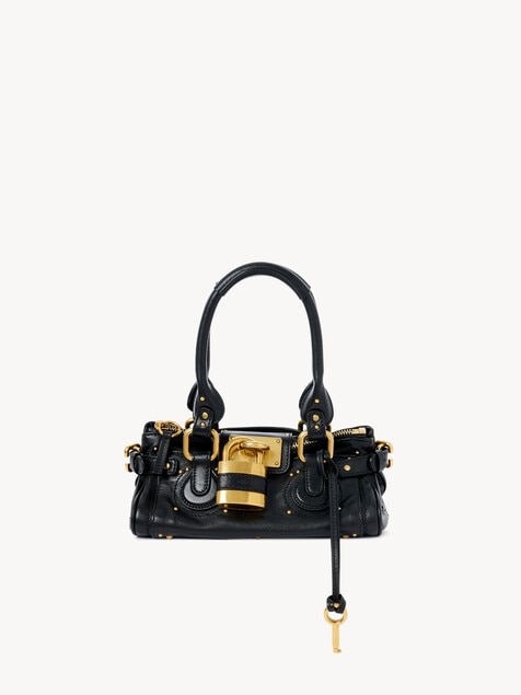 Bolso peque&ntilde;o Paddington de cuero granulado