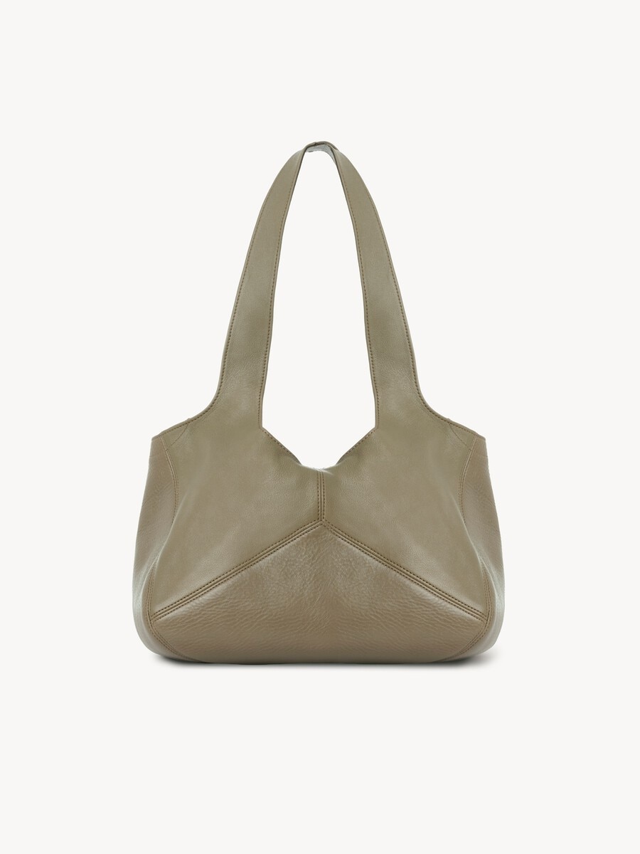 Chlo&eacute; Balloon east-west tote bag in grained leather - 5
