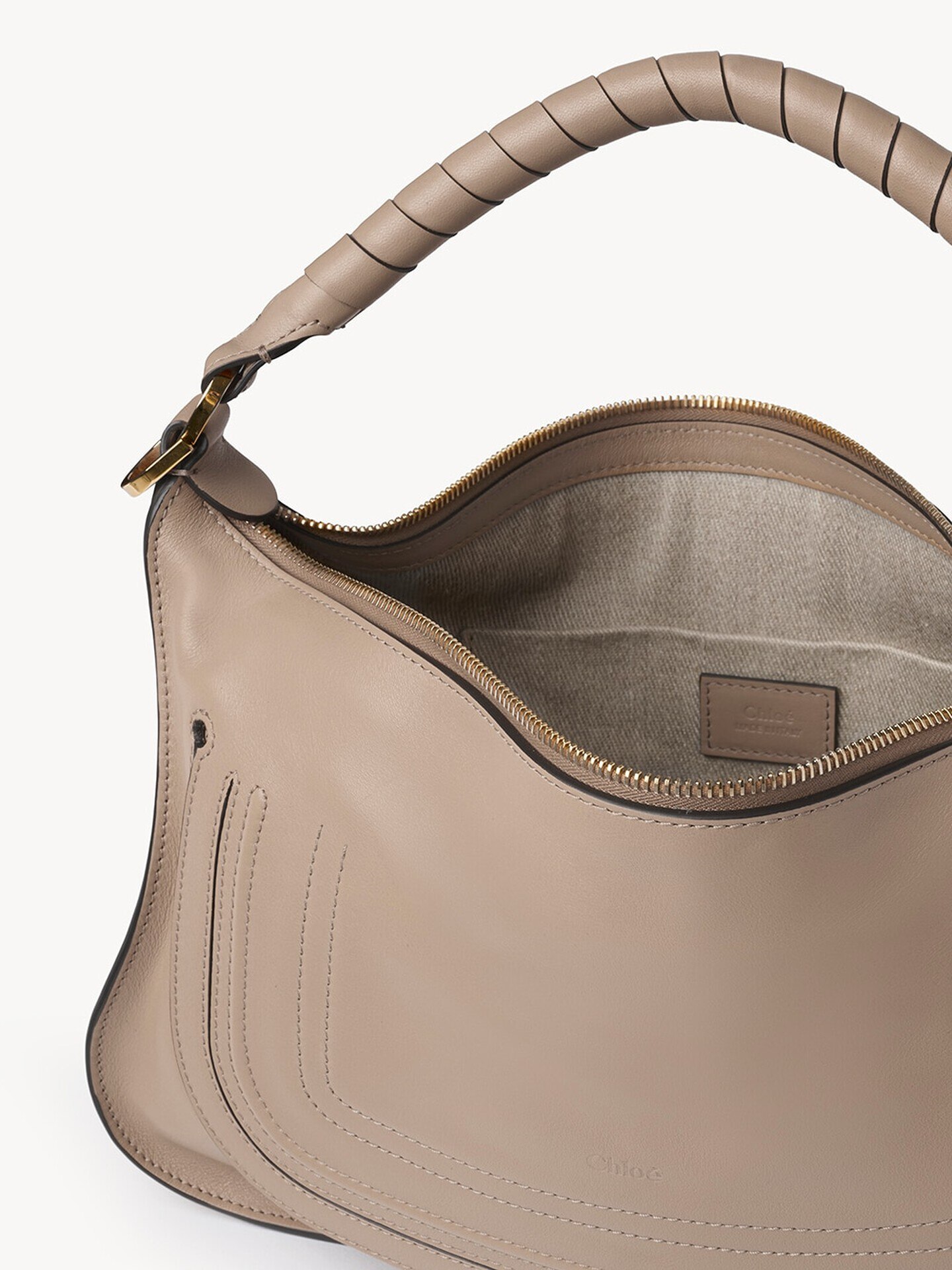 Bolso de hombro Marcie peque&ntilde;o de cuero suave - 7