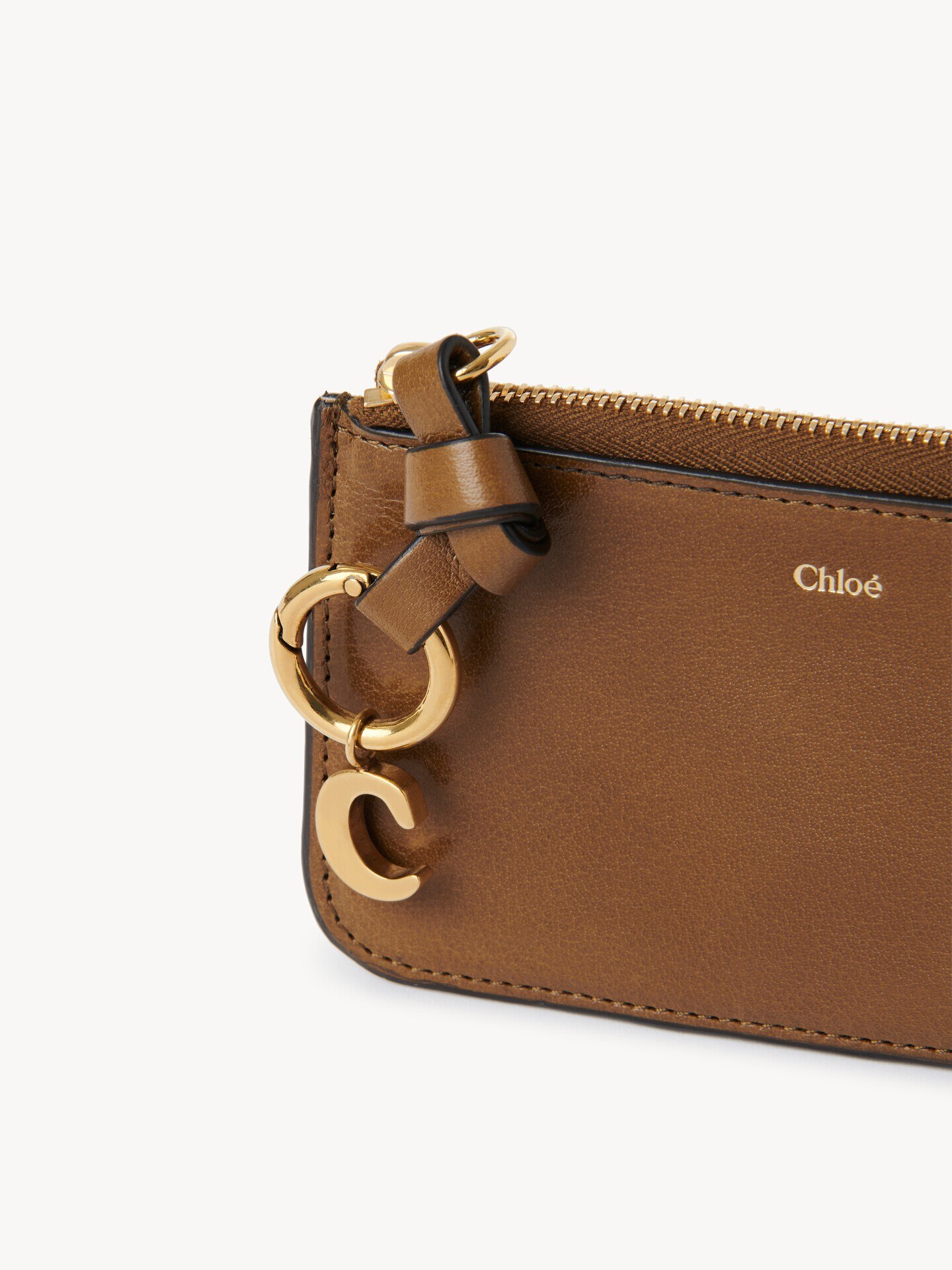 Alphabet wallet in shiny leather - 6