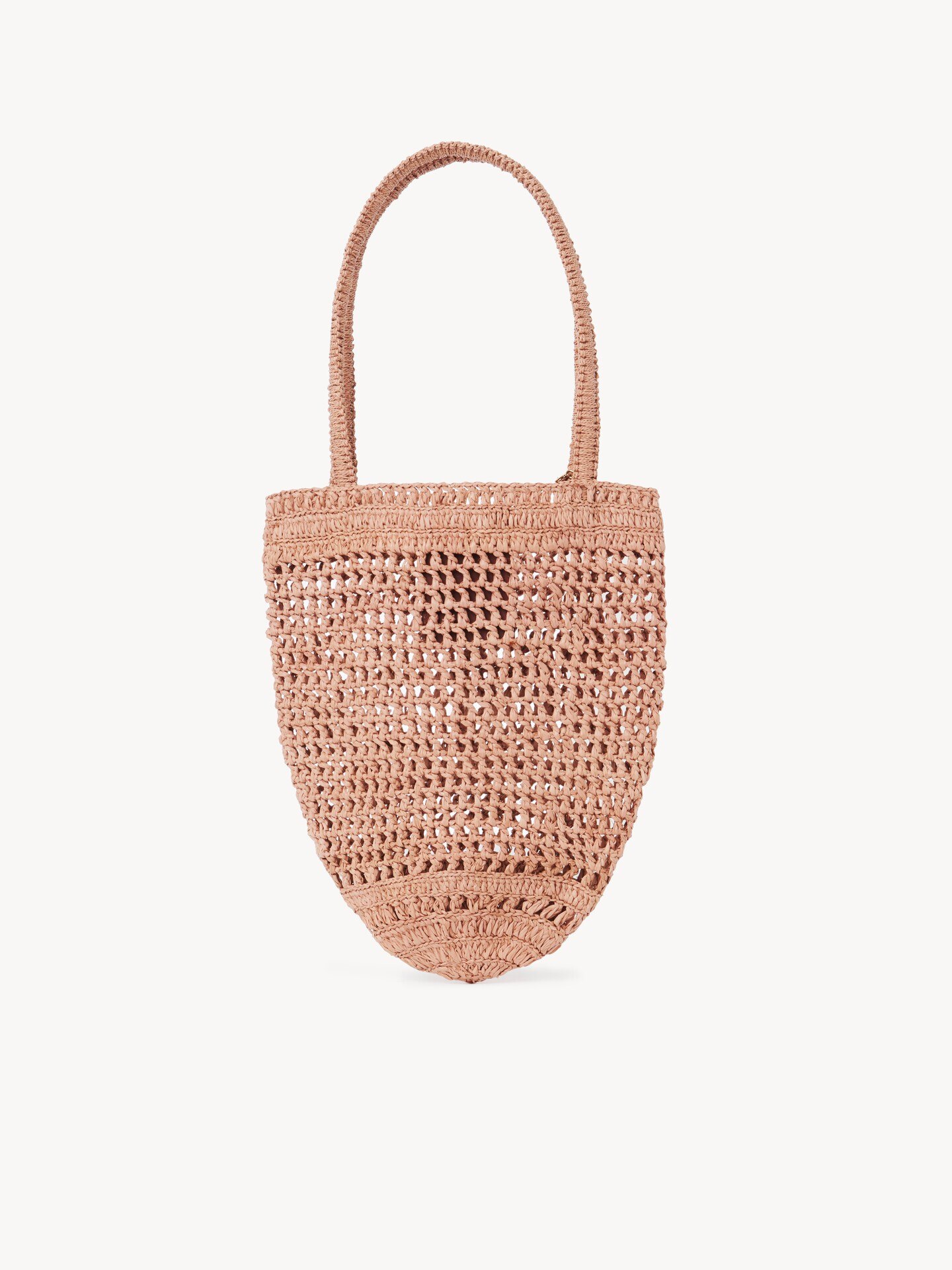 Bolso tote peque&ntilde;o Summer Banana de rafia - 5