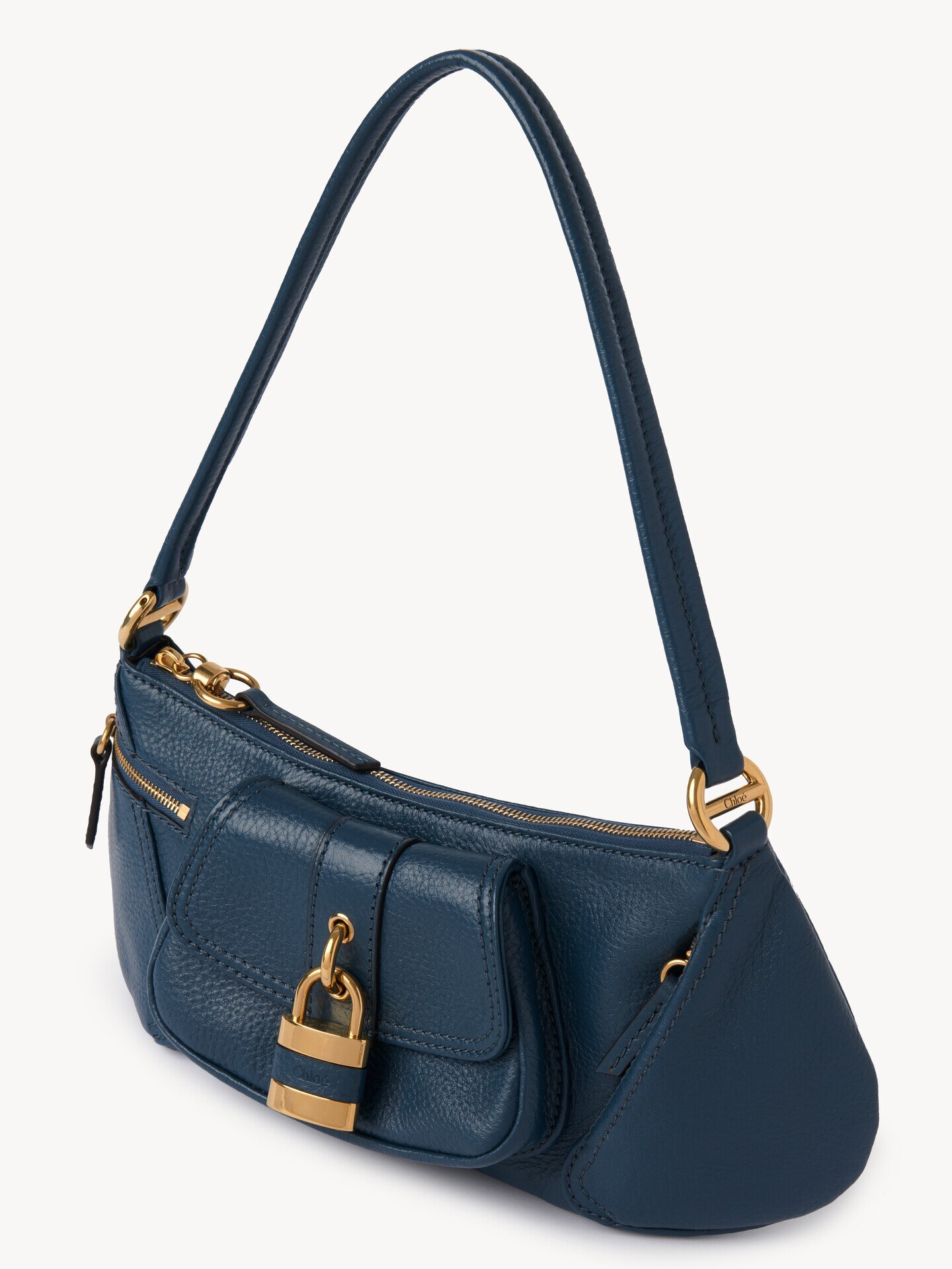 The 99 shoulder bag in grained leather - 5