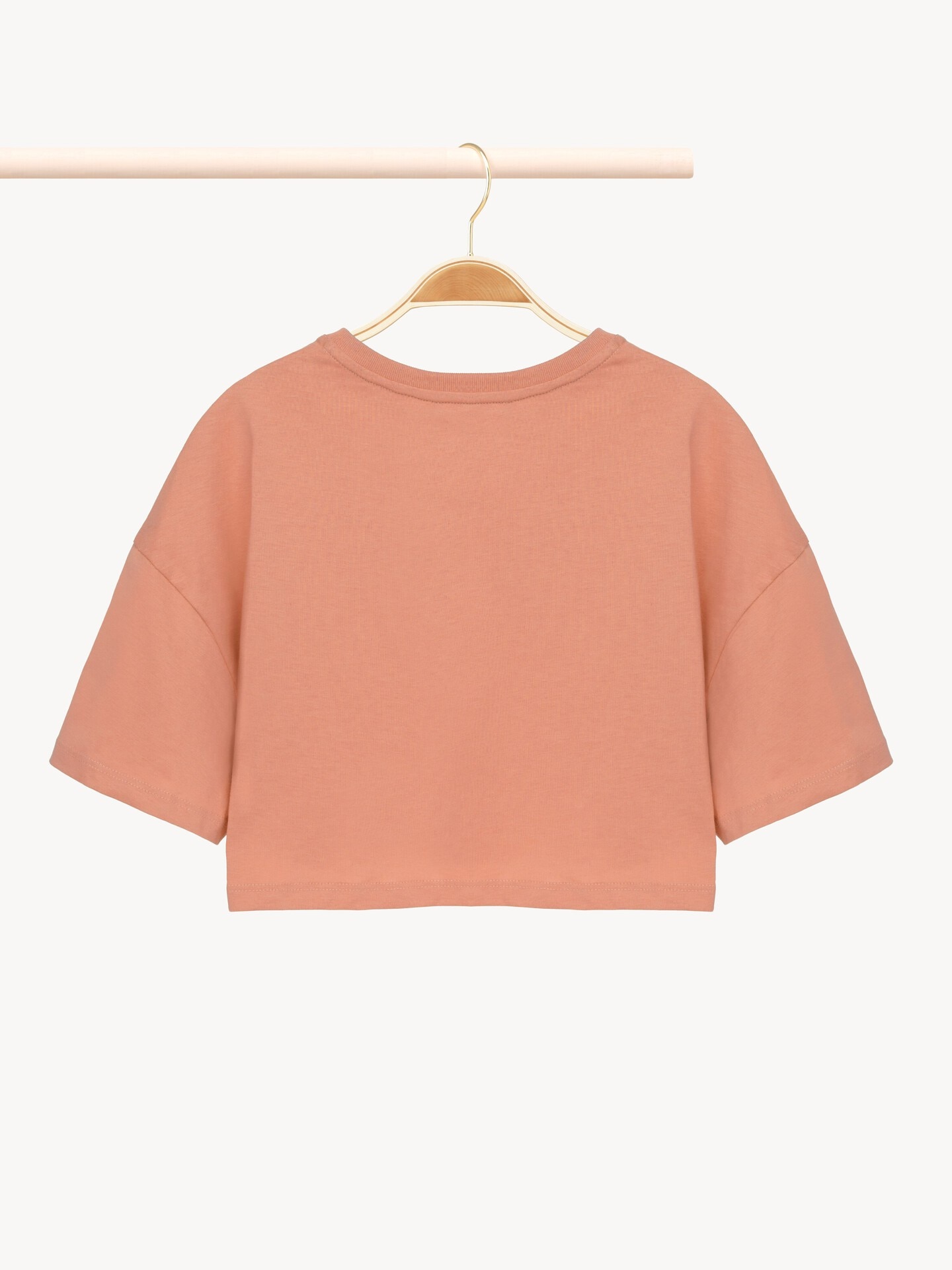 Kids' cropped logo T-shirt - 3