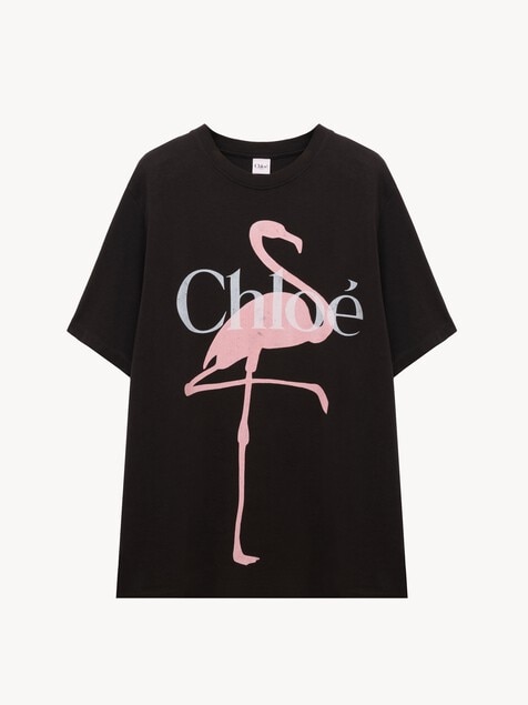 Generous logo T-shirt in cotton jersey