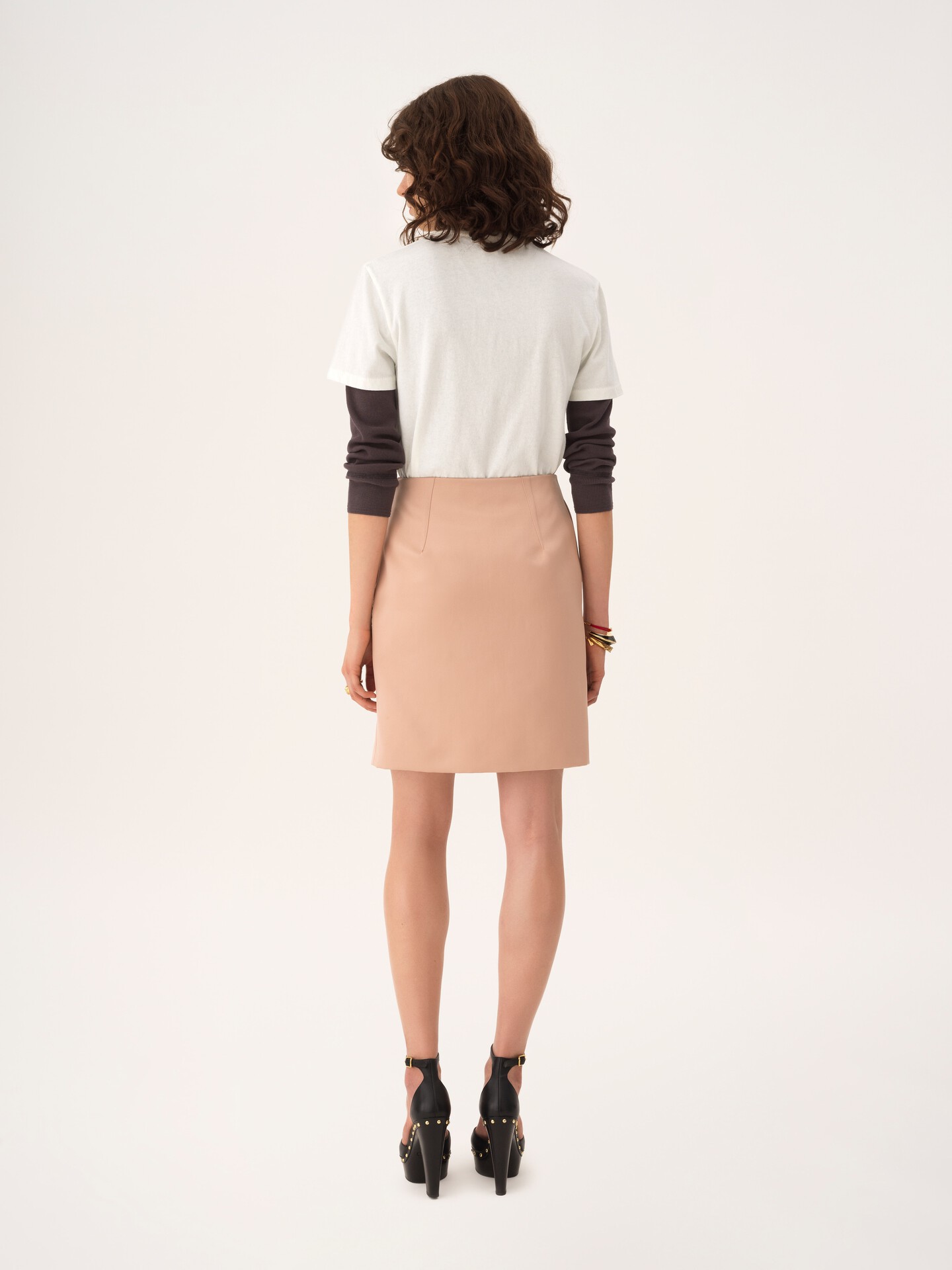 Crew-neck logo T-shirt in cotton jersey - 5