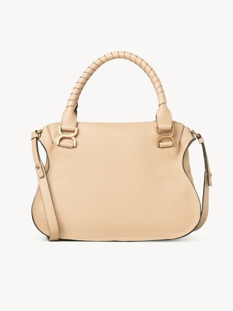 Bolso Marcie de cuero granulado