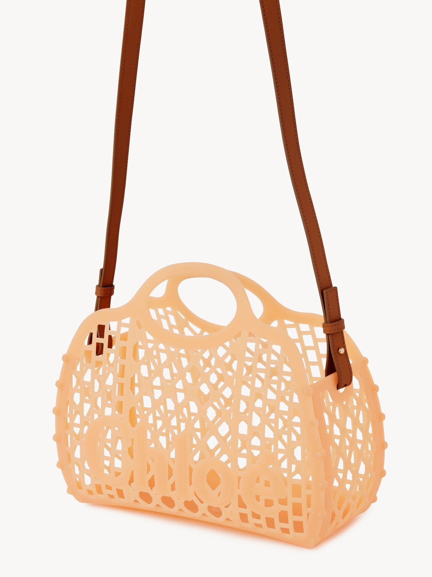 Chloé Cage tote bag in jelly - 4