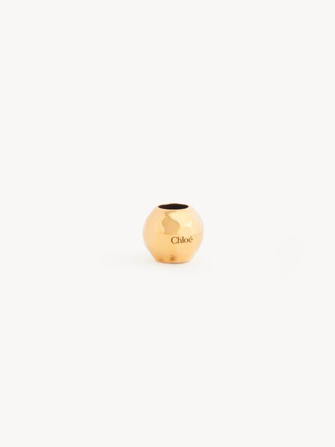 Sphere Dice charm for Bracelet bag in brass