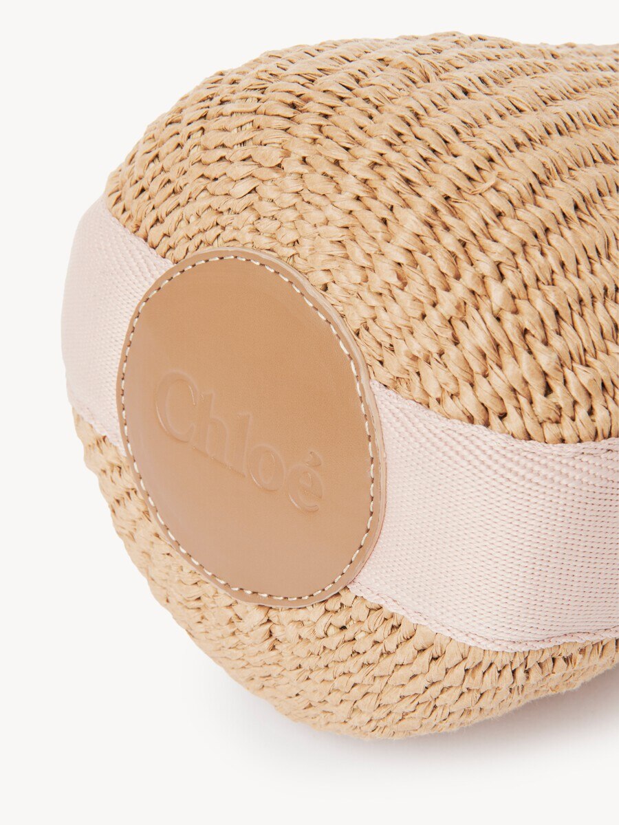 Small Woody basket in natural fibers - 8