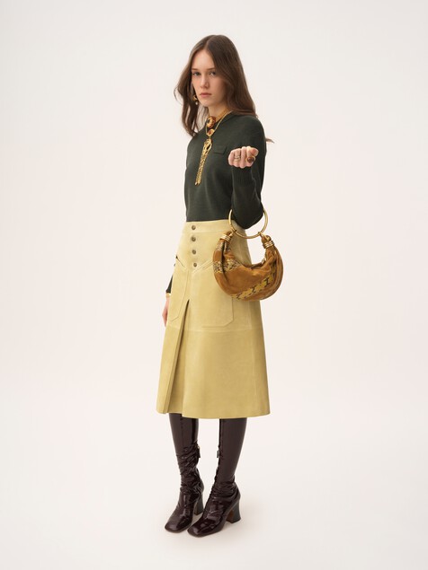 Logo jumper in a merino wool knit