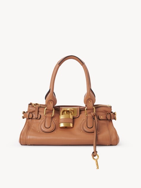 Paddington bag in grained leather