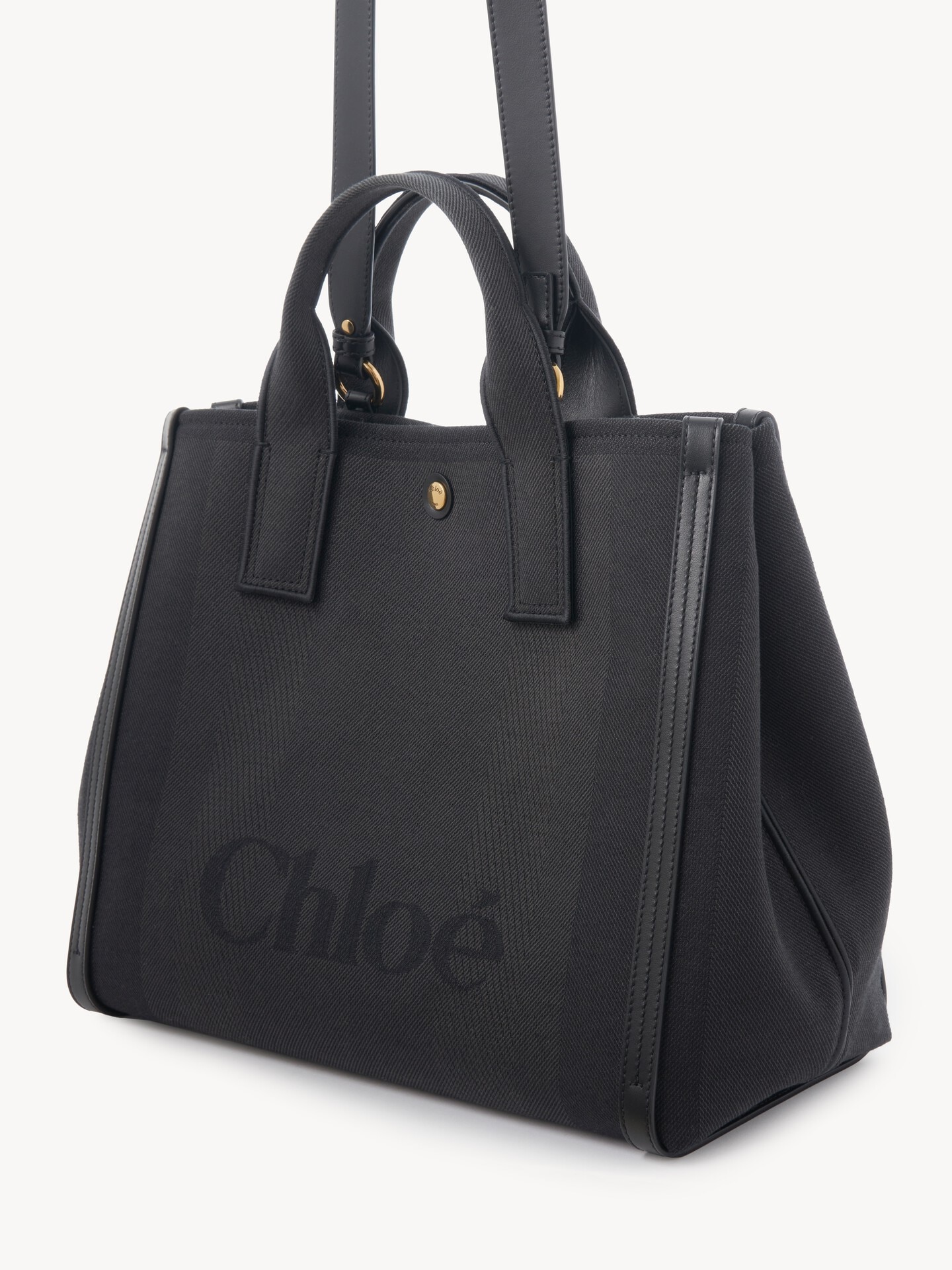 Chloé Carry tote bag in canvas - 4