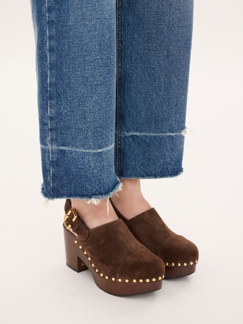 Zuecos de cu&ntilde;a Jeannette