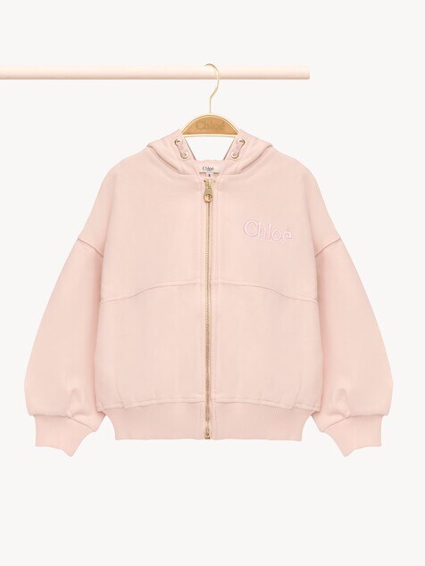 Sudadera con capucha y cremallera infantil