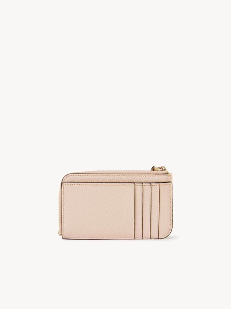 Cartera Alphabet de cuero granulado