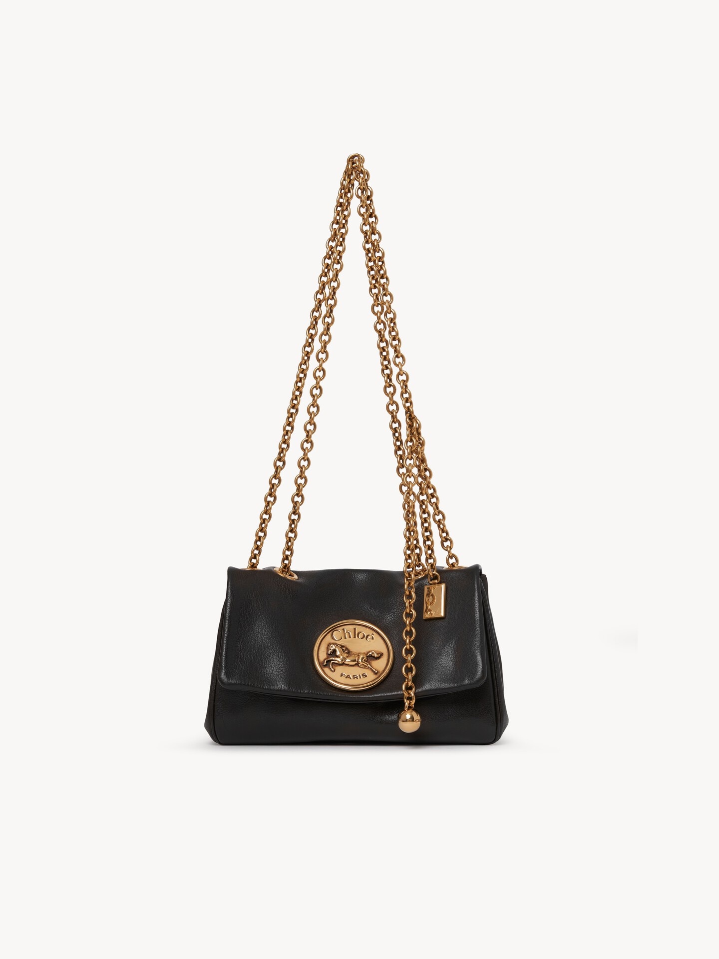 Small Chlo&eacute; Heritage shoulder bag in grained leather - 2