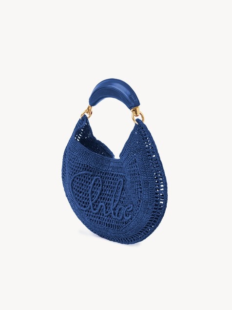 Bolso hobo Summer Banana de rafia