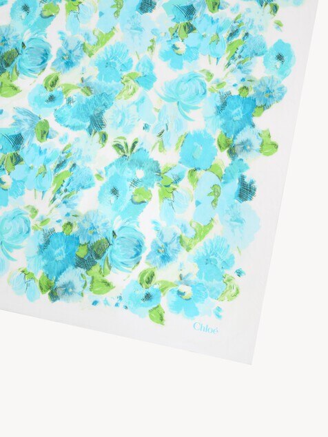 The Chlo&eacute; Wild Flowers pareo in cotton voile