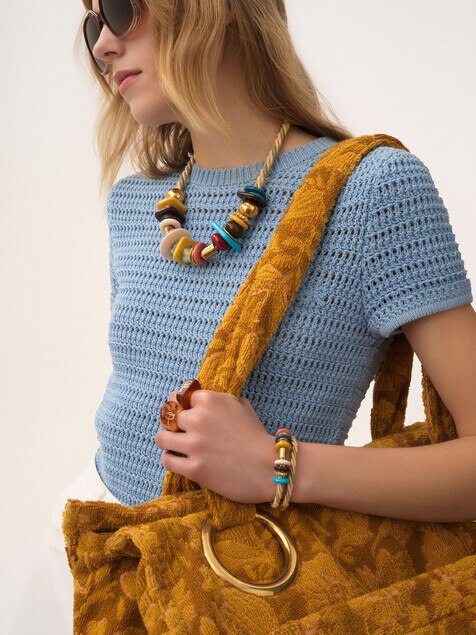 The Chloé Plage bracelet-necklace