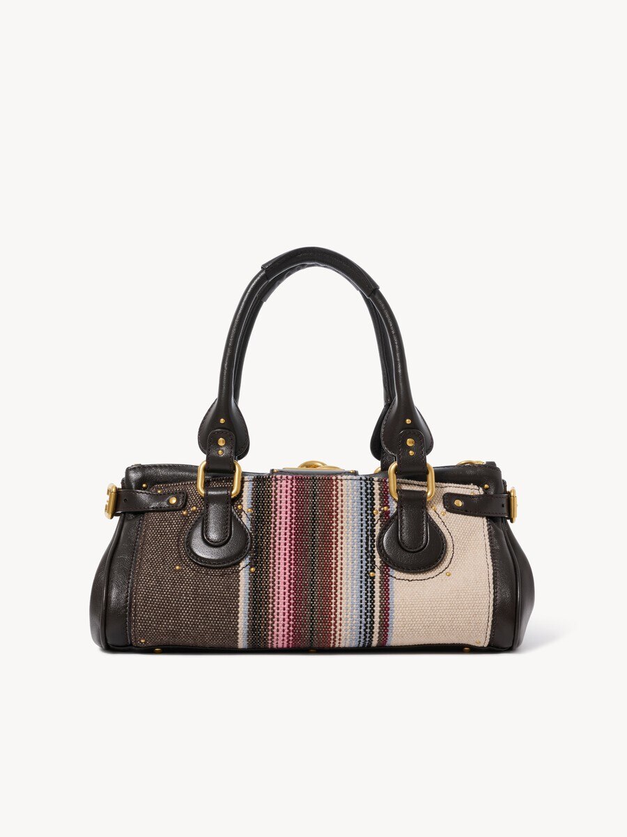 Paddington bag in tweed & grained leather - 5